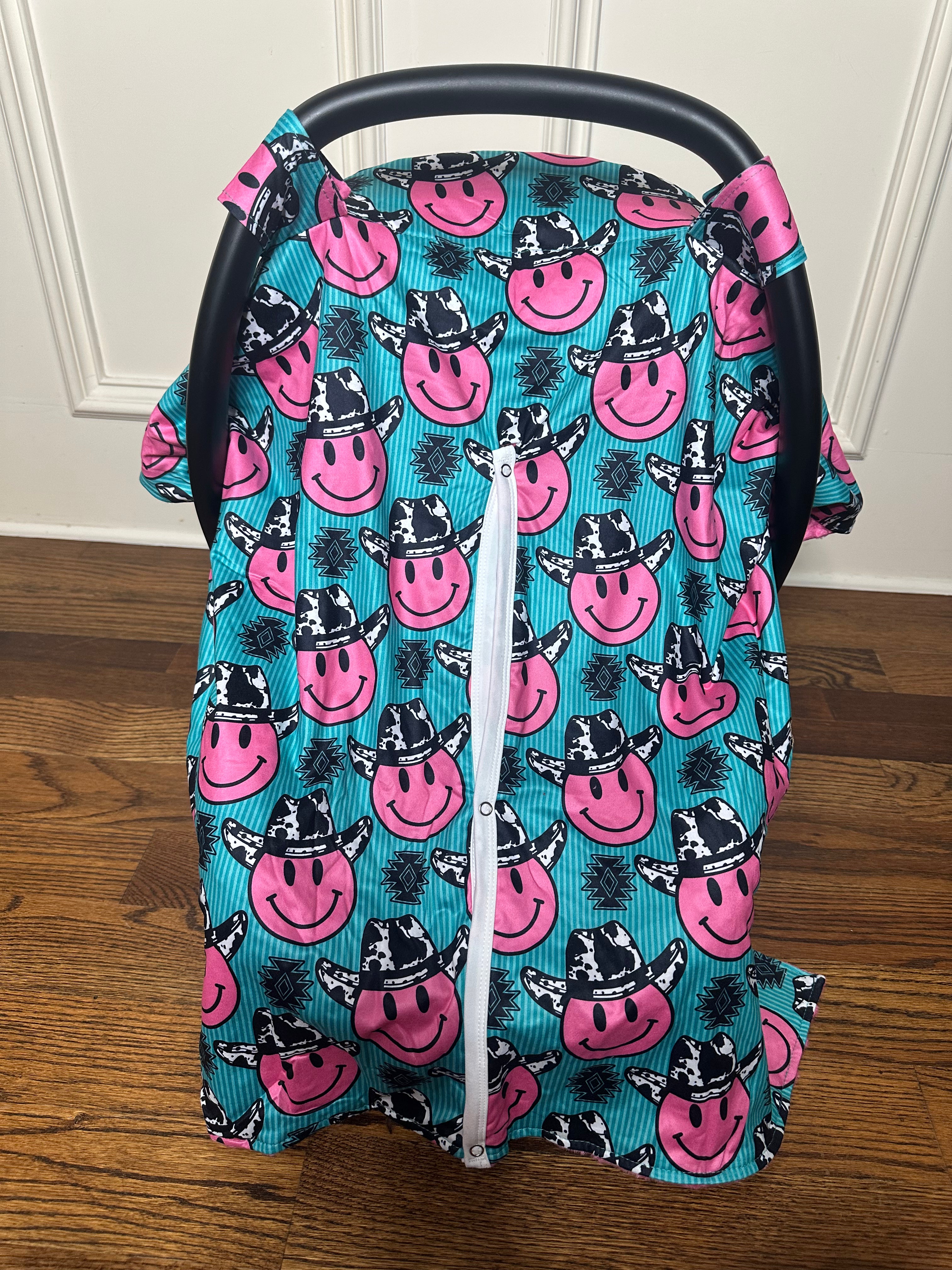 Rodeo Cowgirl - Car Seat Cover