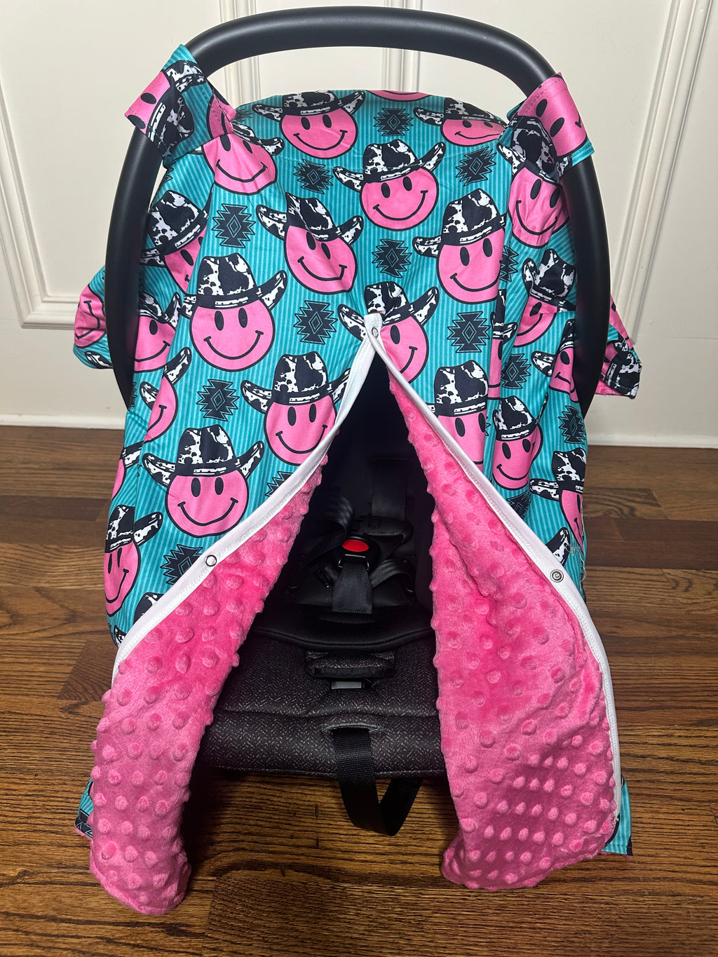 Rodeo Cowgirl - Car Seat Cover