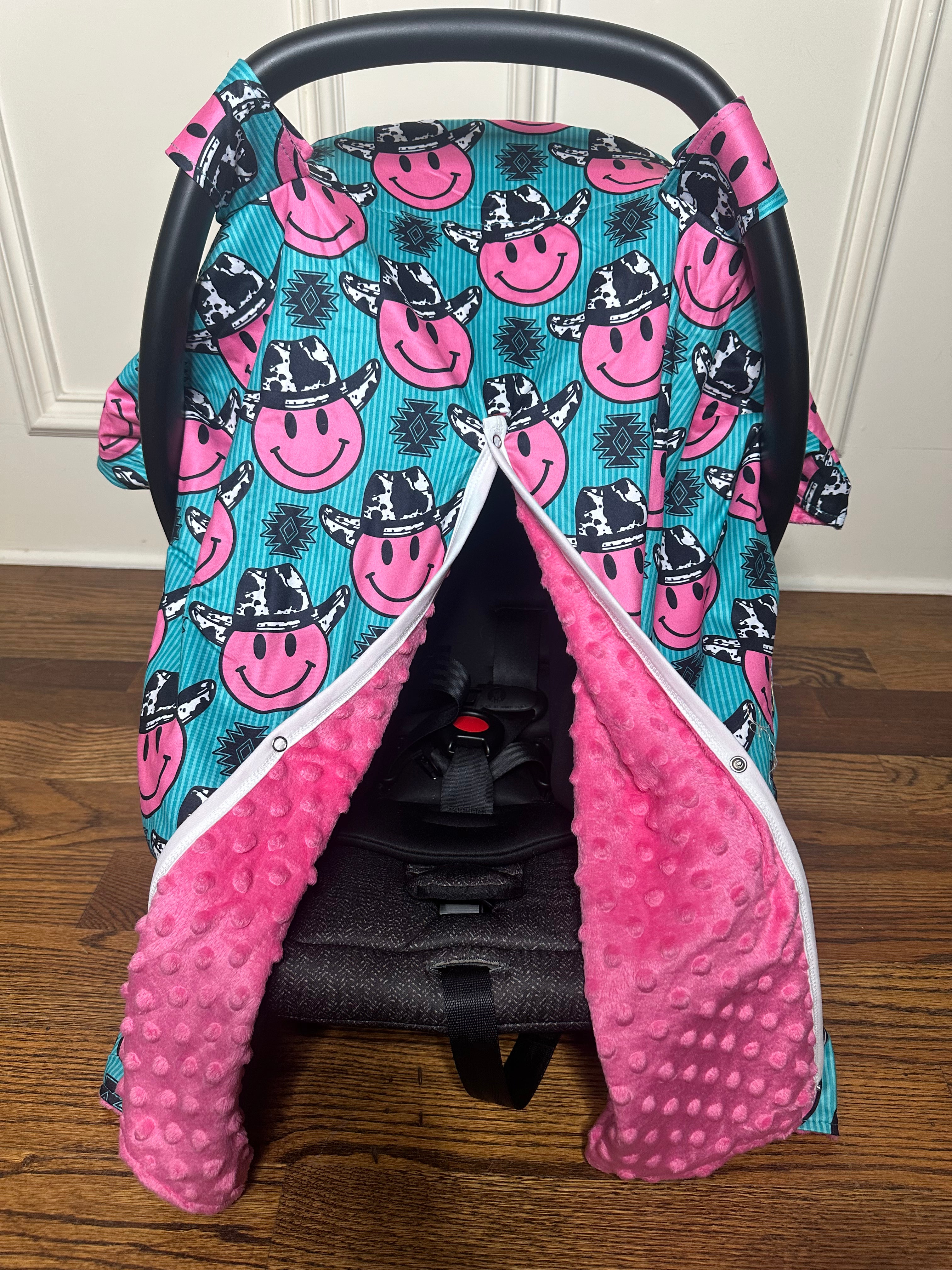 Rodeo Cowgirl - Car Seat Cover